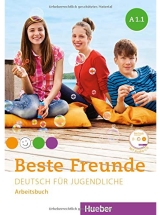 Обучение немецкому языку проходит по учебникам Beste Freunde